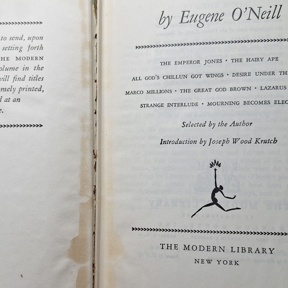 Nine Plays by Eugene O'Neil - Modern Libr Emblem - Picture 5 of 10